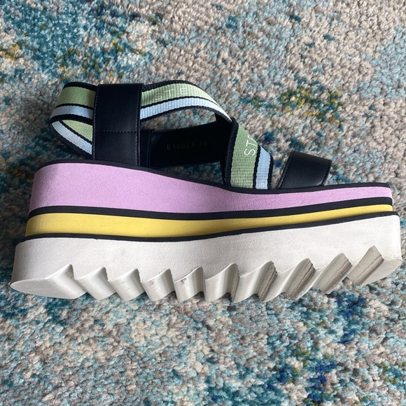 Gently used Stella McCartney high Sandals. - Picture 3 of 8